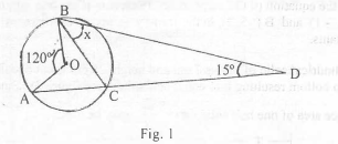 Form three basic mathematics questions - topic circle