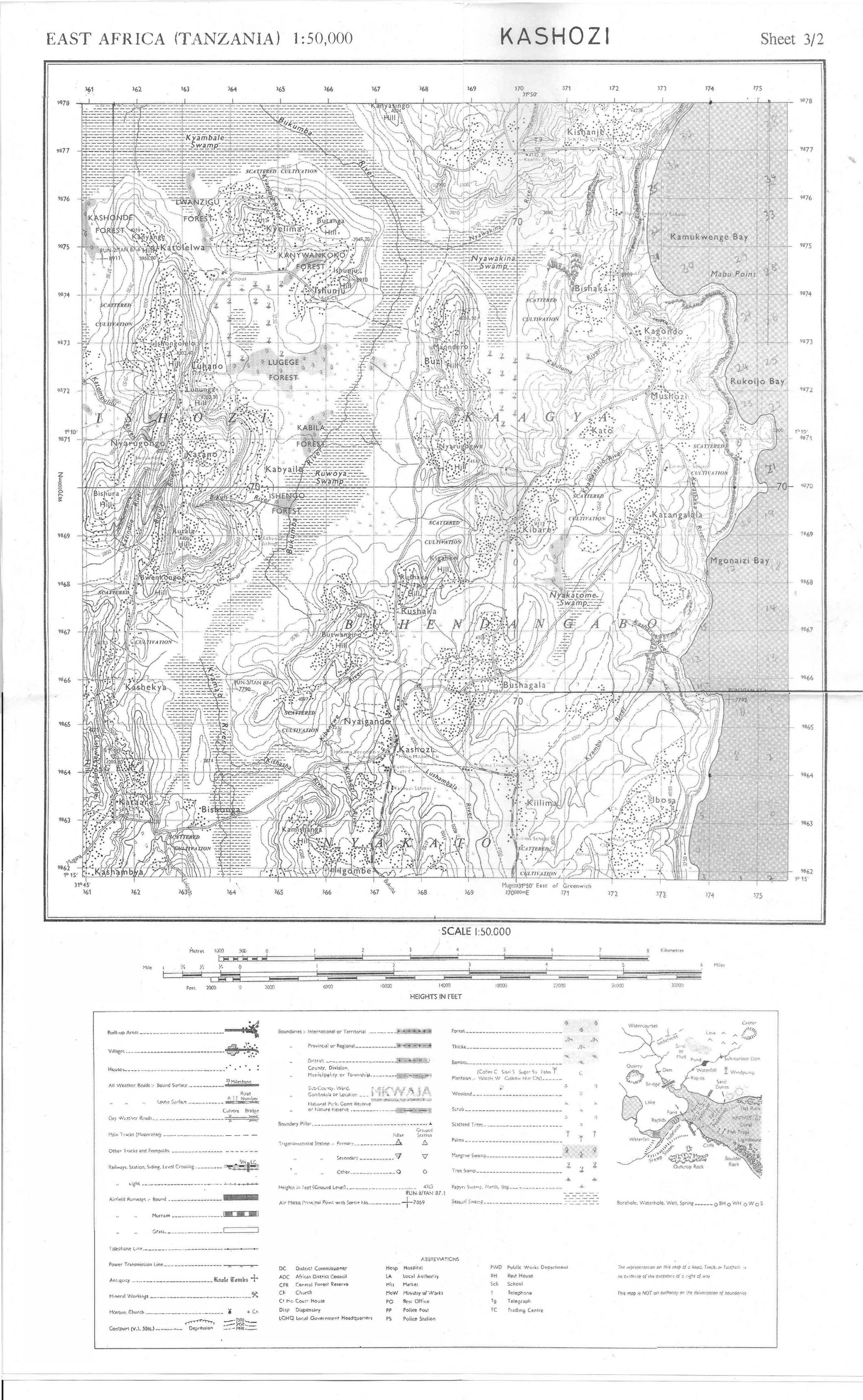 Map reading -kaishozi